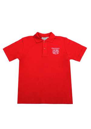 Apanui School Polo Red